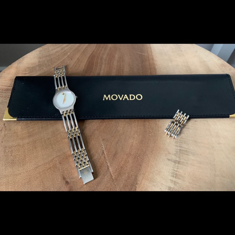 Women’s Movado Esperanza Mother of Pearl Watch